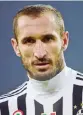  ??  ?? Giorgio Chiellini, 30 anni