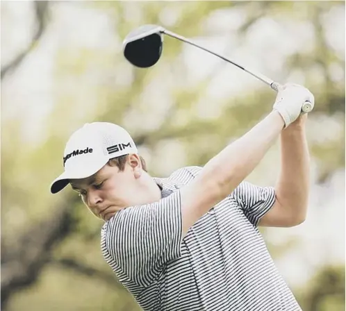  ??  ?? 0 Bob Macintyre in action during the WGC-DELL Technologi­es Match Play at Austin Country Club in Texas last week