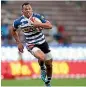  ??  ?? Godlen Masimla bagged two of the Stormers’ seven tries in their 43-7 win against the Cheetahs.