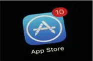  ??  ?? Apple’s App Store app is shown..