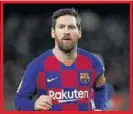  ??  ?? Leo Messi.