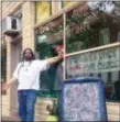  ?? SULAIMAN ABDUR-RAHMAN TRENTONIAN ?? New Jersey General Assembly candidate Edward “NJ Weedman” Forchion holds a campaign press conference at his newly reopened restaurant in Trenton on Friday.