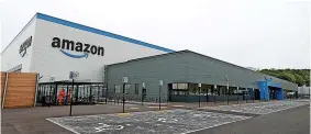  ?? ?? The Amazon warehouse at Redditch Gateway