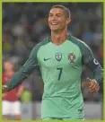  ?? AFP ?? IMPLACABLE. Ronaldo le convirtió dos tantos a Letonia.