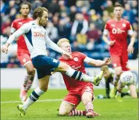  ??  ?? YES! Ben Pearson scores against Barnsley last week