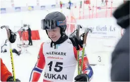  ??  ?? FORNØYD: Kristian Lauvik Gjelstad var veldig fornøyd etter at han tok sitt første VM-gull torsdag.