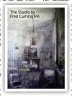  ?? ?? The Studio by Fred Cuming RA