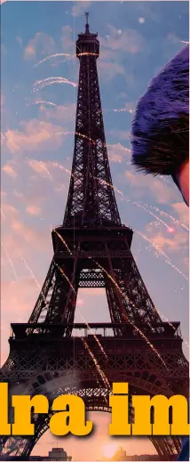  ?? GETTY IMAGES ?? Simboli Lionel Messi, 34 anni, atteso sotto la Torre Eiffel