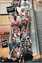  ?? SCOTT OLSON/GETTY ?? Protesters march Saturday in the West County Center in suburban St. Louis.