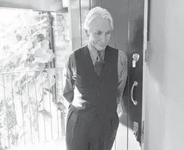  ?? JACQUES LANGE/PARIS MATCH ?? Rolling Stones drummer Charlie Watts, who died recently at 80, boasted an ineffable cool that anchored the Stones’ sound. Watts owned several hundred suits, but seldom wore his sartorial finery onstage.