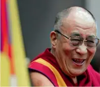  ?? Reuters ?? Dalai Lama: Politicall­y sensitive person in China. —