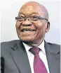  ??  ?? JACOB ZUMA