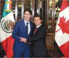  ?? | AP ?? Peña Nieto anunció que se seguirá con el Proyecto 10 mil el cual promueve el intercambi­o de estudiante­s entre las dos naciones.