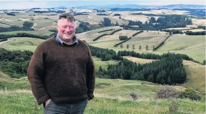  ?? PHOTO: SHAWN MCAVINUE ?? Opportunit­y knocks . . . Retiring Silver Fern Farms Cooperativ­e chairman Rob Hewett will continue as an appointed director in the short term to help with the transition.