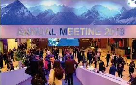  ??  ?? L’incontro Il Centro congressi di Davos, in Svizzera, che ospita il vertice del World Economic Forum