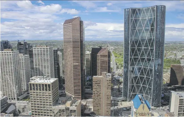  ?? HOLLY MANDARICH / POSTMEDIA NETWORK ?? There are high vacancy rates in downtown Calgary because there has been a mass exodus of capital from the energy industry and many internatio­nal companies are packing up and leaving town, Martin Pelletier says.