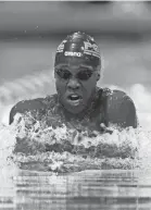  ?? JEREMY BREVARD/USA TODAY SPORTS ?? Reece Whitley, the 2019 Pac-12 Freshman of the Year, helped USA Swimming craft a statement on racism.