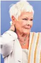  ??  ?? ROMANCE Judi Dench