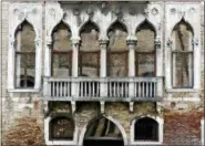  ?? LUCA BRUNO — THE ASSOCIATED PRESS ?? In this image taken on Tuesday the building of Palazzo Pesaro Papafava, which hosts the first ever Casanova Museum on the 18th century Italian adventurer Giacomo Casanova, is seen, in Venice, Italy.