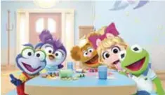  ?? CORTESIA DISNEY ?? Están de regreso los Muppet Babies. |