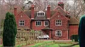  ??  ?? MEMORIES: The family home and, right, Bobby, Cilla and Robert in 1972