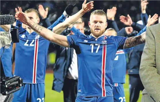  ??  ?? Iceland, with a population of just 335,000, qualified for the World Cup. A visit could show the SFA a thing or two.