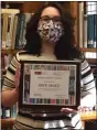  ?? SUBMITTED PHOTO ?? The Support Staff Award was presented to Hope Sagnip of Lehigh University Libraries.