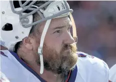  ?? THE ASSOCIATED PRESS FILES ?? Buffalo Bills defensive tackle Kyle Williams is seen in this file photo.