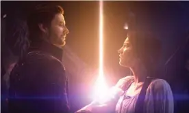  ??  ?? Ben Barnes and Jessie Mei Li in the Netflix adaptation Photograph: Courtesy Of Netflix