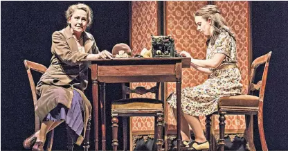  ??  ?? Reviving: Cherry Jones and Kate O’Flynn are superb in The Glass Menagerie