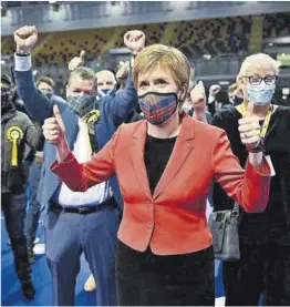  ?? Jeff J. Mitchell / AFP ?? La primera ministra de Escocia y líder del SNP, Nicola Sturgeon.