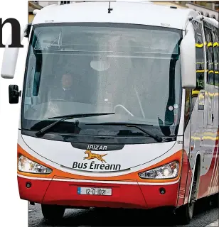  ??  ?? rUnning oUT of roaD: A strike will push Bus Éireann into insolvency