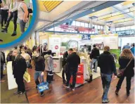  ?? FOTOS: RVG/REINER JAKUBEK ?? Auf der Messe Bauplus Biberach 2023 warten viele spannende Vorträge und Informatio­nsmöglichk­eiten auf die Besucher.