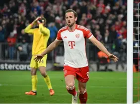  ?? FOTO: SVEN HOPPE/LEHTIKUVA–AFP ?? ■
Harry Kane har varit lysande i Bayern.