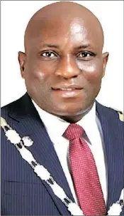  ??  ?? NIESV President, Sir Emmanuel Wike