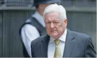  ??  ?? John Mcfarlane, Chairman of Barclays, arrives for a meeting with Britain’s Chancellor of the Exchequer, George Osborne, at Downing Street in London. — Reuters file photo