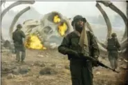  ?? CHUCK ZLOTNICK/WARNER BROS. PICTURES VIA AP ?? In this image released by Warner Bros. Pictures, Samuel L. Jackson appears in a scene from “Kong: Skull Island.”