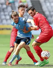  ?? GETTY IMAGES ?? Former Sydney FC youth player Max Burgess has signed with the Wellington Phoenix.