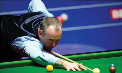  ?? Photograph: Zac Goodwin/PA ?? Mark Williams produced a brilliant display of potting as he fought back from 12-5 down to trail only 13-11 with one session remaining on Saturday.