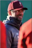  ??  ?? Liverpool manager Klopp