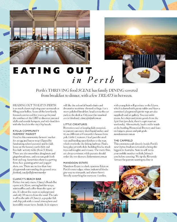 EATING OUT in Perth PressReader