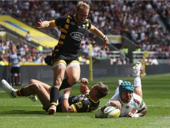  ?? (Getty) ?? Jack Nowell put in a fine display against Wasps in Saturday's final