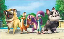  ?? THENUTJOB.COM ?? Animals in “The Nut Job 2: Nutty by Nature” have free food in the basement of a nut shop.