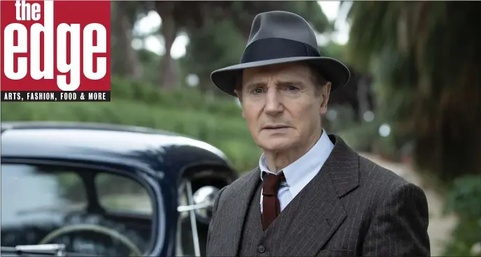  ?? PHOTO COURTESY OPEN ROAD FILMS ?? Liam Neeson takes his turn at bat as Raymond Chandler’s iconic PI Philip Marlowe in “Marlowe.”
