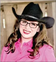  ?? SUBMITTED PHOTO ?? Shania Downing is a candidate for 2019 Lincoln Riding Club junior queen. Competitio­n is ongoing throughout the 66th annual Lincoln Rodeo.