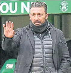  ??  ?? Derek McInnes: Under pressure after one win in eight.