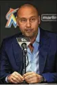  ?? MIKE EHRMANN / GETTY IMAGES ?? “As long as it’s a peaceful protest, everyone should be fine with that,” says Derek Jeter.