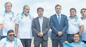  ?? ?? Gobernador bonaerense. Axel Kicillof criticó al presidente Milei.