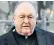  ??  ?? Archbishop Philip Wilson, pictured arriving at court yesterday, concealed the abuse of two altar boys by a priest