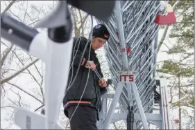  ?? University at Albany ?? mesonet measures solar radiation and other atmospheri­c conditions at 126 stations across the state.